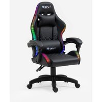 Ergonomischer Bürostuhl Gaming-Stuhl für Kinder LED RGB The Horde junior von EGLI