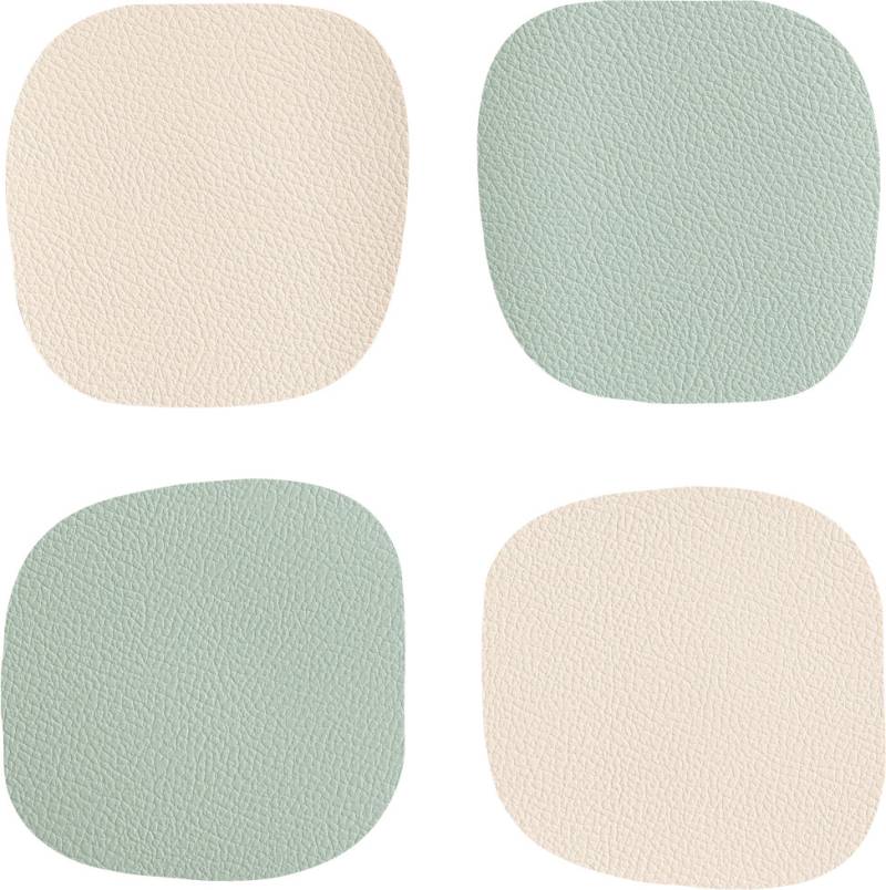 Vinanivao Untersetzer 10 x 10 cm grün/weiss 4er-Set Vinanivao Untersetzer 10 x 10 cm grün/weiss 4er-Set von EGLO Living