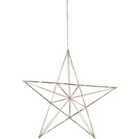 Eglo Christmas - eglo led Weihnachtsdeko mit Dekostern zum Aufhängen, Hängedekoration Weihnachten mit Timer, Fenster Weihnachtsstern hängend aus von EGLO CHRISTMAS