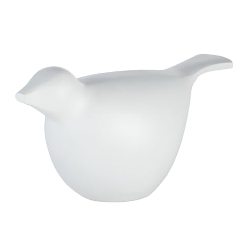 EGLO LIVING Osterdeko Huhn Marovato, Hühner Deko Figur Ostern, Frühlingsdeko minimalistisch, Tischdeko Frühling, Osterfigur aus Aluminium in Weiß, 24 x 12,5 cm von EGLO LIVING