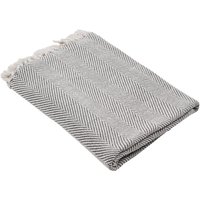 Eglo Living - Decke Longlac, Kuscheldecke im Nature Design, Wolldecke für Couch mit Fischgrätmuster, Sofadecke gewebt aus Baumwolle in Creme und Eglo Living - Decke Longlac, Kuscheldecke im Nature Design, Wolldecke für Couch mit Fischgrätmuster, Sofadecke gewebt aus Baumwolle in Creme und von EGLO LIVING