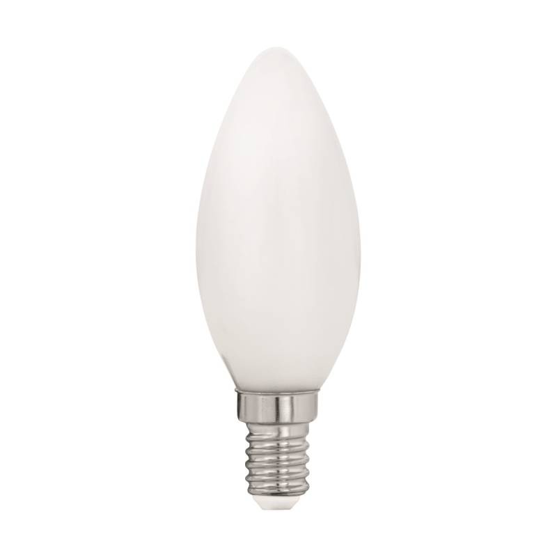 EGLO E14 LED Leuchtmittel 4W 470lm 2700K Kerze opal von EGLO Leuchten