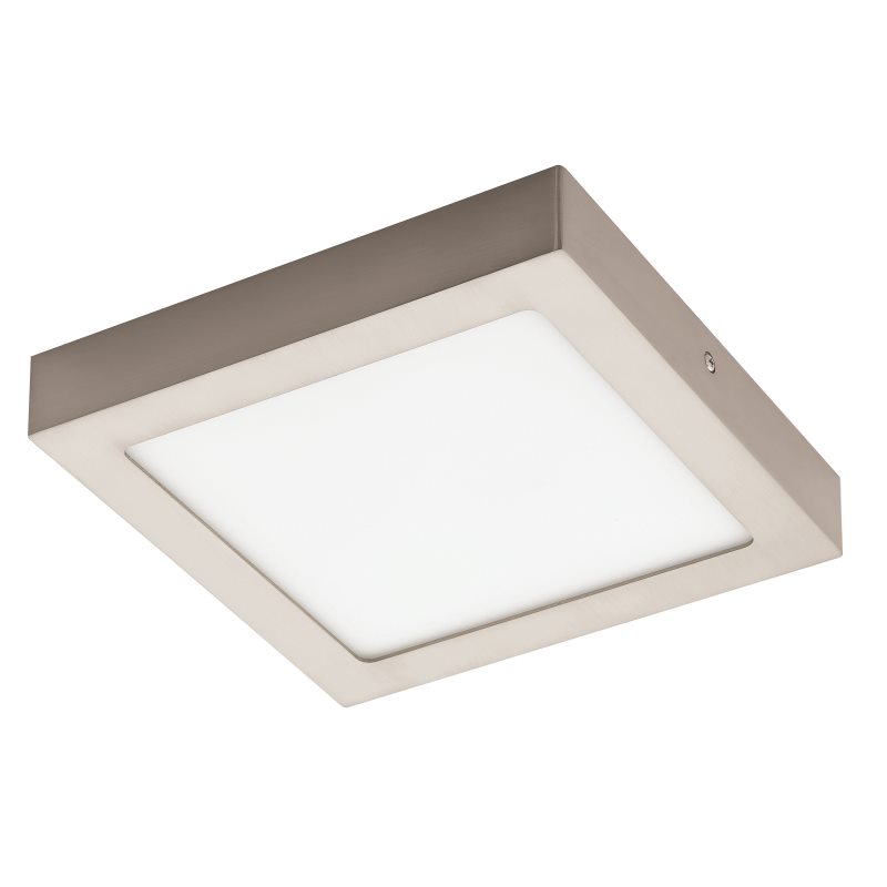 EGLO FUEVA 1 LED Aufbauleuchte eckig, 225mm, 3000K, nickel-matt (B-Ware) von EGLO Leuchten