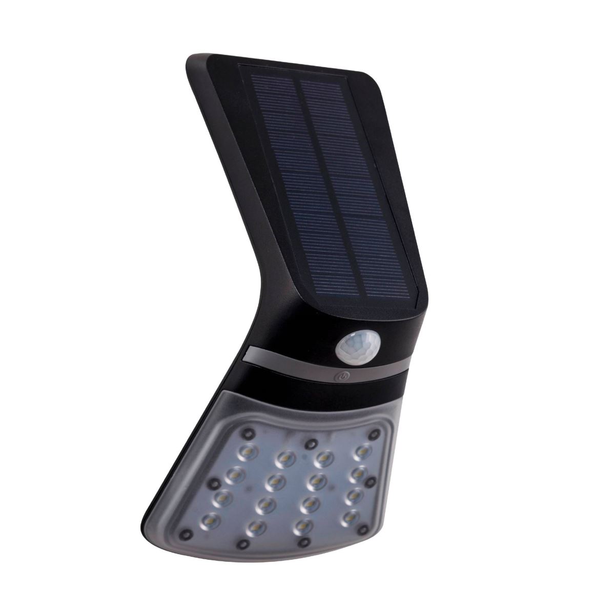 EGLO LAMOZZO 1 LED Solarleuchte Wand schwarz 264lm IP44 10,5x20cm Bewegungs. u. Dämmerungsschalter von EGLO Leuchten