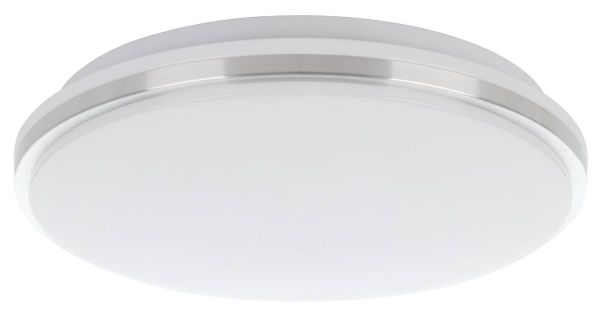 EGLO MARUNELLA-S LED Deckenleuchte weiß, nickel-matt, weiß 2000lm 34x34x6,5cm von EGLO Leuchten