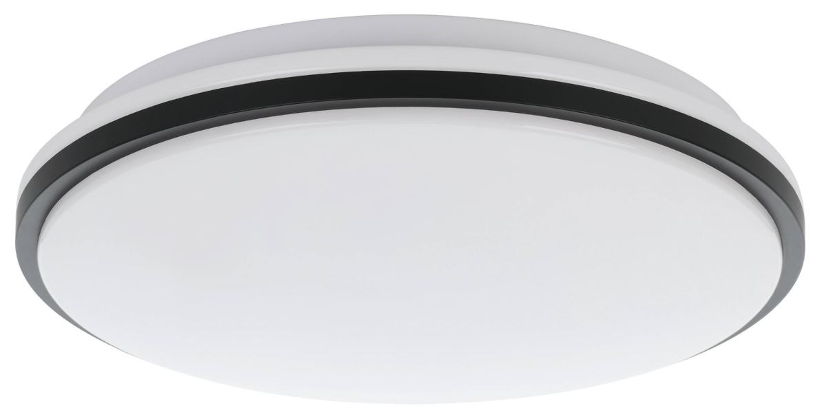 EGLO MARUNELLA-S LED Deckenleuchte weiß, schwarz, weiß 2000lm 34x34x6,5cm von EGLO Leuchten
