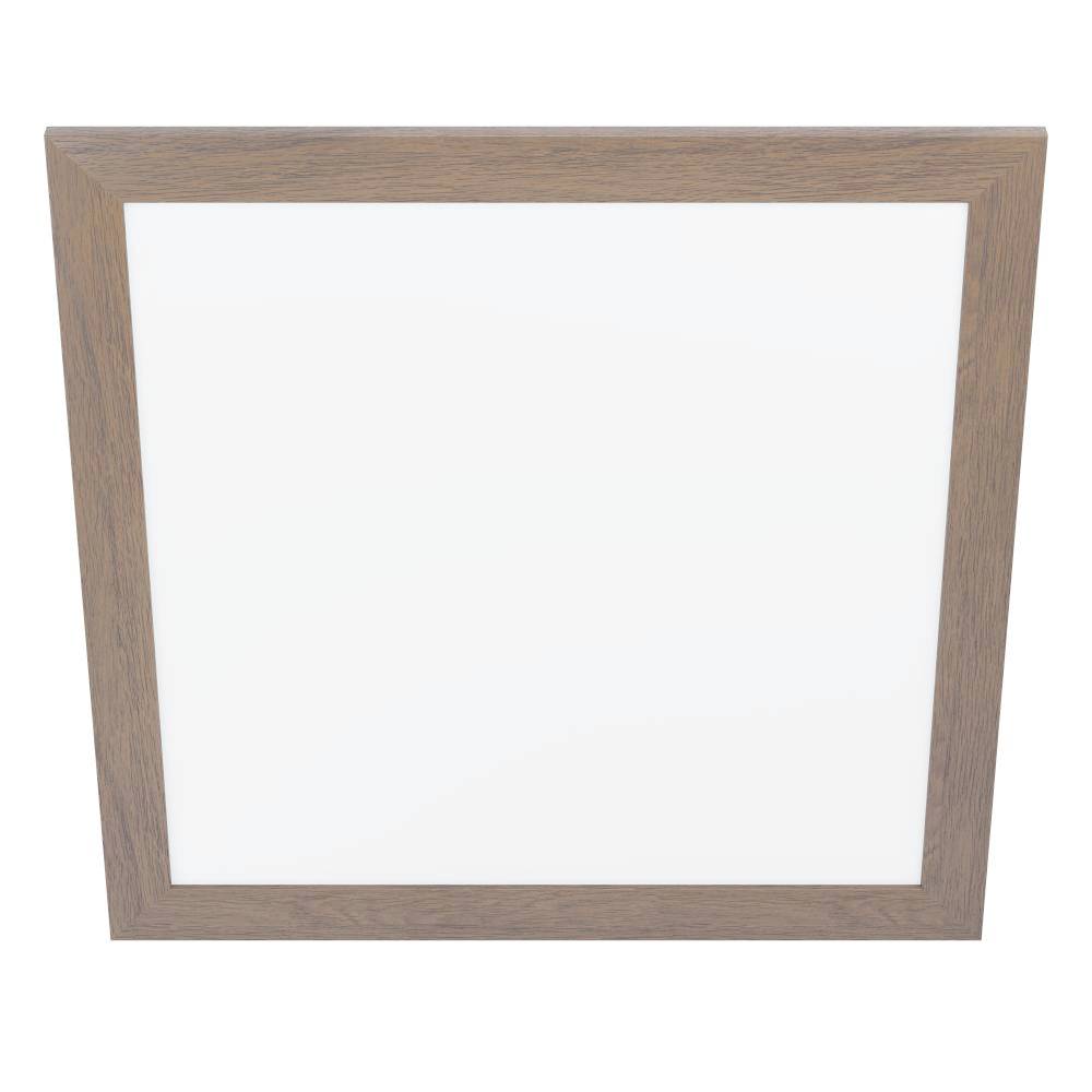 EGLO PIGLIONASSO LED Deckenleuchte Holz weiß, dunkelbraun 4700lm 4000K 64,5x64,5x5,5cm von EGLO Leuchten