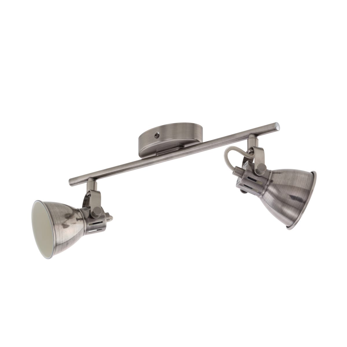 EGLO SERAS LED Wand & Deckenstrahler 2-flg. GU10 a 240lm nickel antik von EGLO Leuchten