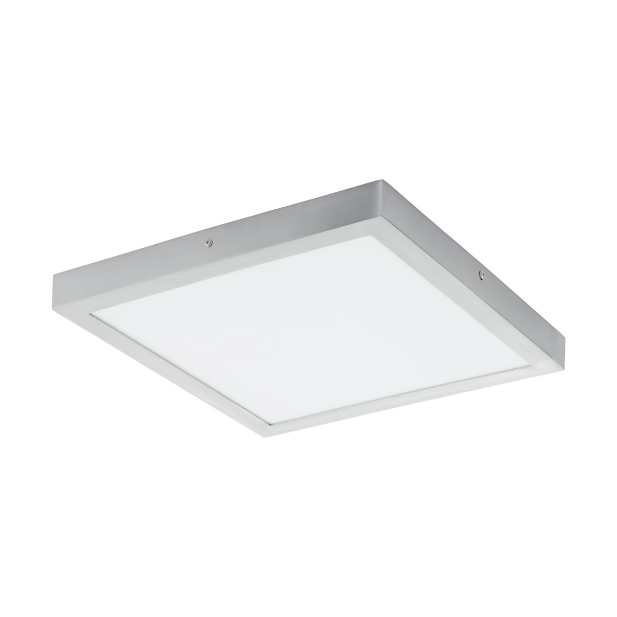 LED Deckenleuchte eckig EGLO FUEVA 1 silber 400x400mm 3000K von EGLO Leuchten