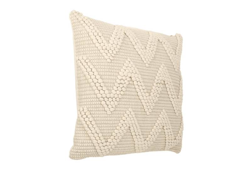EGLO Living Dekokissen Chevery, Boho Design, Dekokissen handgewebt, Kissenbezug mit Inlett, 50x50 cm von EGLO Living