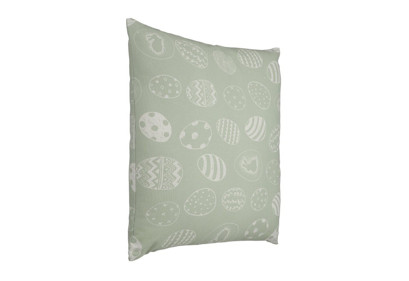 EGLO Living Dekokissen Gebeng, Deko Kissen Ostern, Polyester, in Mint grün und Weiß, 45x45 cm von EGLO Living