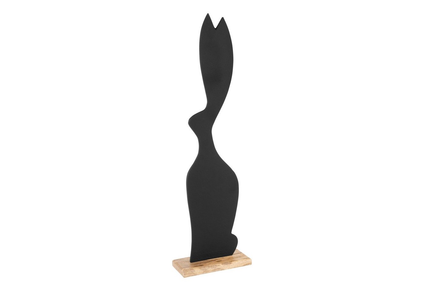 EGLO Living Dekoobjekt Amoatsy, Deko Ostern Frühling, Osterhase, Figur aus Holz und Aluminium, 64,5 cm von EGLO Living