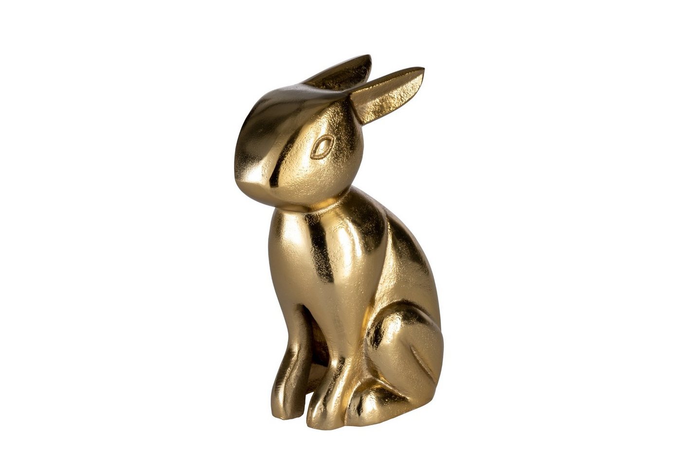 EGLO Living Dekoobjekt Vohilava, Deko Ostern Frühling, Osterhase, Figur aus Aluminium in Gold, 22 cm von EGLO Living