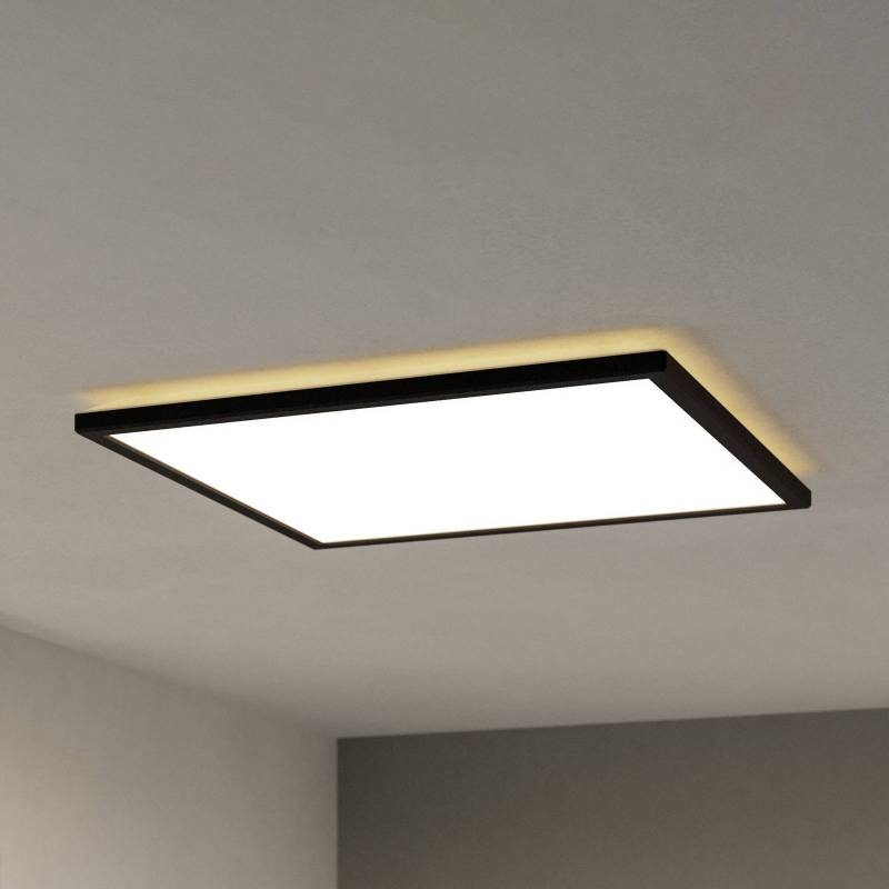 EGLO connect LED-Deckenlampe Rovito-Z, schwarz, 50 x 50 cm von EGLO connect