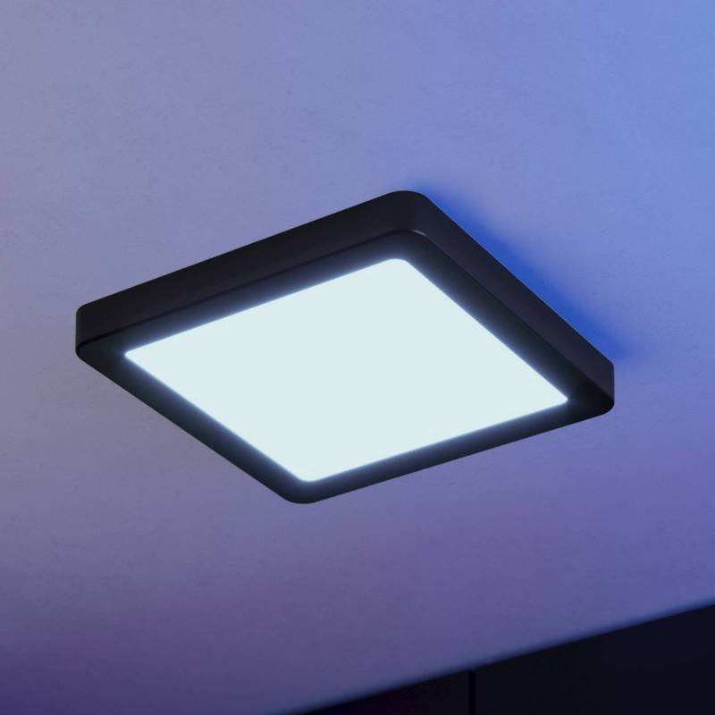 EGLO connect Smart-LED-Aufbauleuchte Fueva 6-Z, schwarz,22cm von EGLO connect