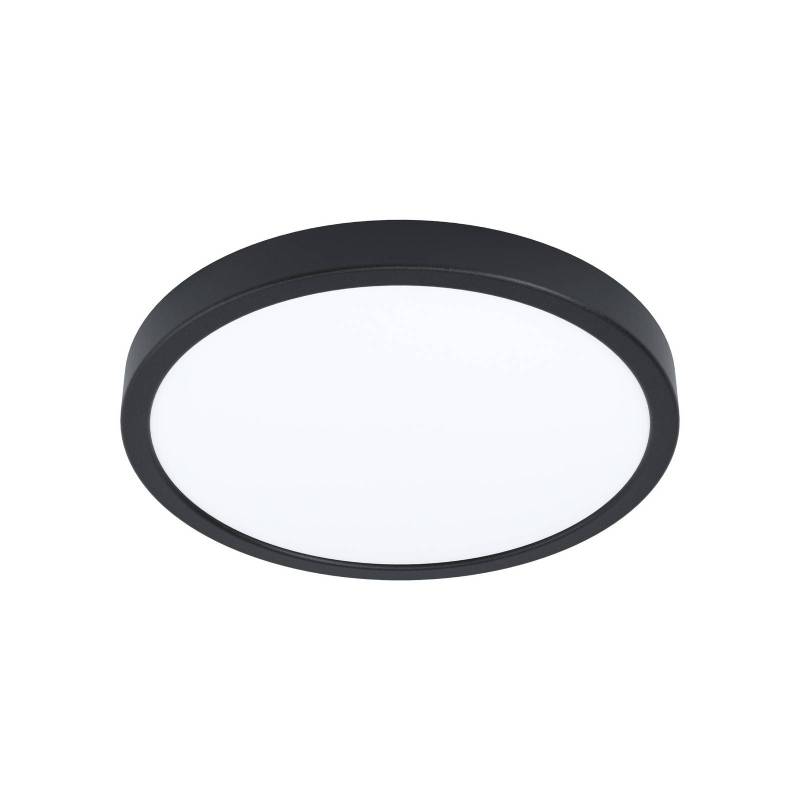 EGLO connect Smart-LED-Aufbauleuchte Fueva 6-Z,schwarz,Ø27cm von EGLO connect
