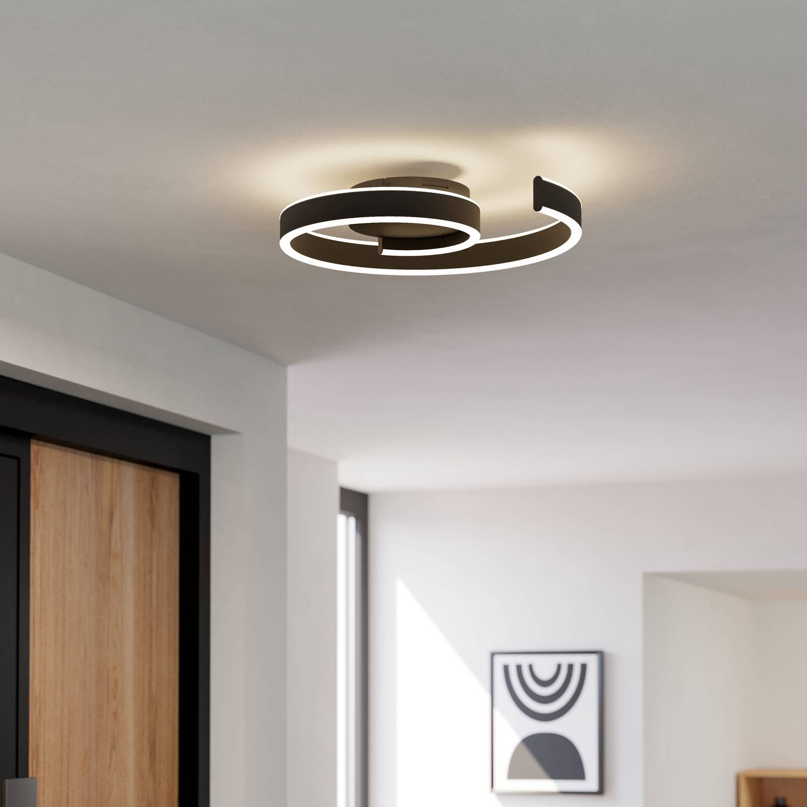 EGLO connect Smart-LED-Deckenleuchte Andabaia-Z, schwarz EGLO connect Smart-LED-Deckenleuchte Andabaia-Z, schwarz von EGLO connect