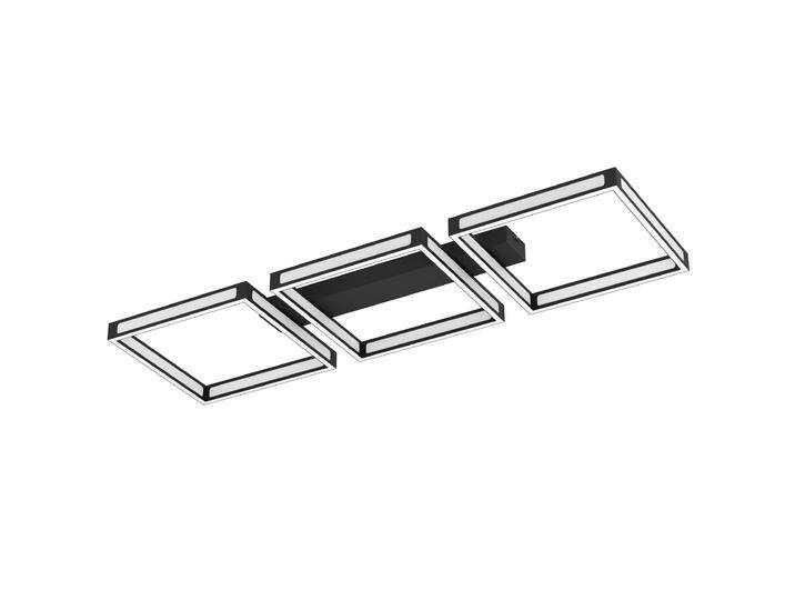 LED-Deckenleuchte Schwarz 100x31,5cm 4560 3000K I Altaflor von EGLO