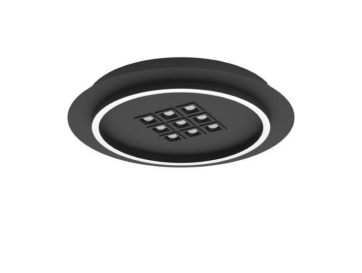 LED-Deckenleuchte CCT dimmbar Ø38cm Schwarz 3425lm - Balazote von EGLO