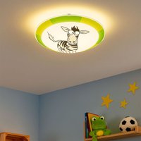 Eglo - Decken Kinder Lampe Wand Beleuchtung Spiel Zimmer Motiv Zebra Muster Streifen grün grau 94457 Eglo - Decken Kinder Lampe Wand Beleuchtung Spiel Zimmer Motiv Zebra Muster Streifen grün grau 94457 von EGLO