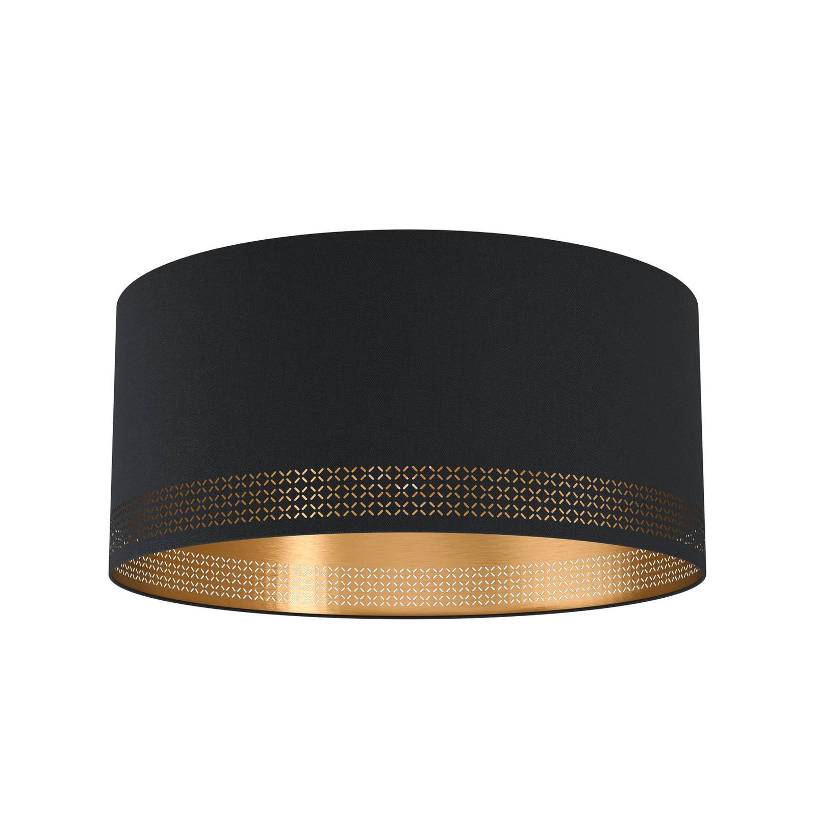 Deckenleuchte Esteperra mit Stanzung schwarz/gold Deckenleuchte Esteperra mit Stanzung schwarz/gold von EGLO