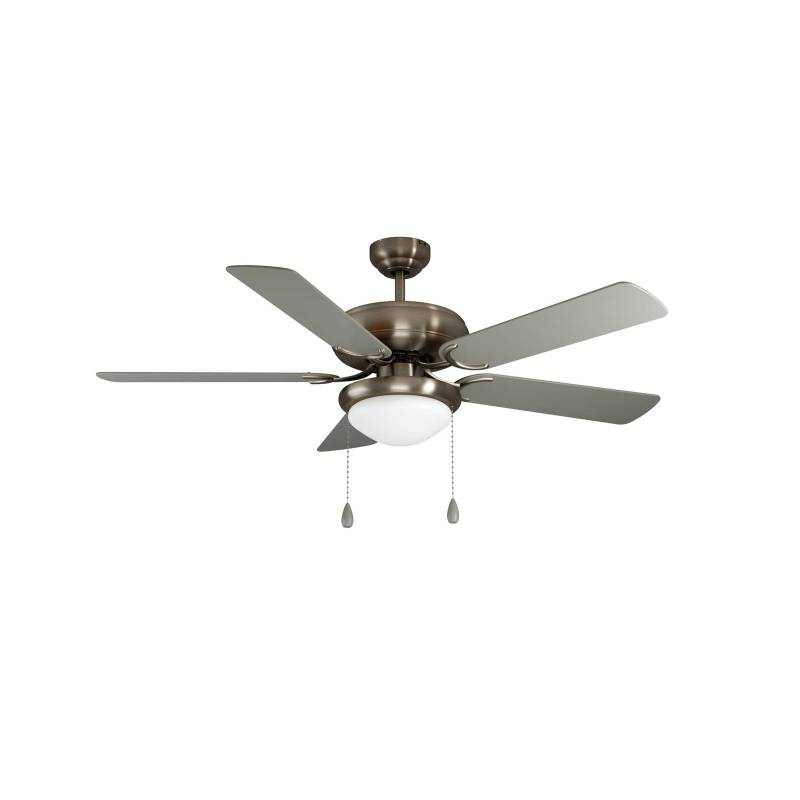 Deckenventilator Ballina, E27, nickel matt, Zugschalter von EGLO
