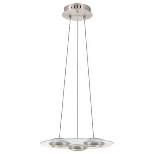 Design LED 21 Watt Deckenleuchte aus satiniertem Glas Pendelleuchte Eglo 90811 Design LED 21 Watt Deckenleuchte aus satiniertem Glas Pendelleuchte Eglo 90811 von EGLO