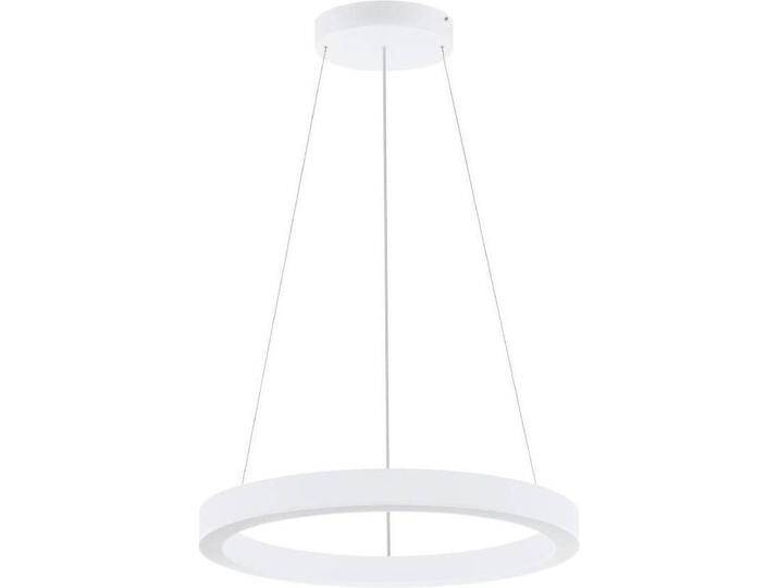EGLO, Pendelleuchte, 63042 PASTRENGO 1 LED Pendelleuchte 2x45W Ø700mm Weiss Warmweiss Dimmbar von EGLO