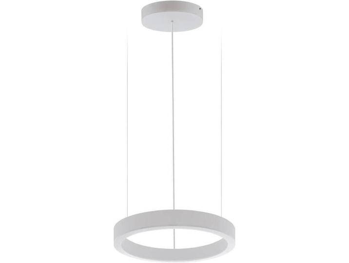 EGLO, Pendelleuchte, 64236 PASTRENGO 1 LED Pendelleuchte 2x30W Ø500mm Silber Weiss Warmweiss Dimmbar EGLO, Pendelleuchte, 64236 PASTRENGO 1 LED Pendelleuchte 2x30W Ø500mm Silber Weiss Warmweiss Dimmbar von EGLO