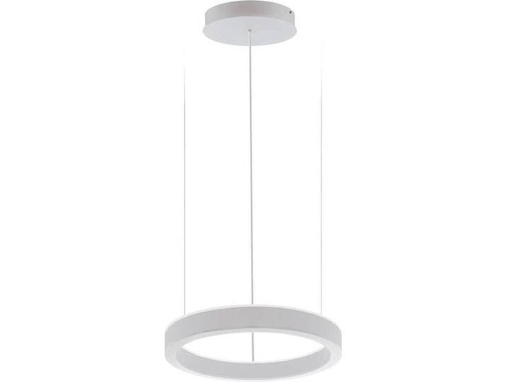 EGLO, Pendelleuchte, 64249 PASTRENGO 1 LED Pendelleuchte 2x30W Ø500mm Silber Weiss Neutralweiss Dimmbar EGLO, Pendelleuchte, 64249 PASTRENGO 1 LED Pendelleuchte 2x30W Ø500mm Silber Weiss Neutralweiss Dimmbar von EGLO
