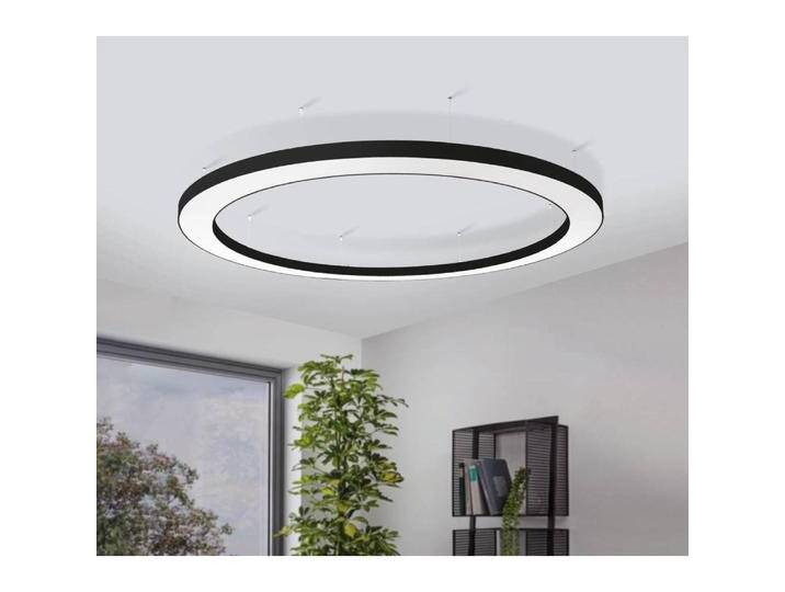 EGLO, Pendelleuchte, 68123 PASTRENGO 3 LED Pendelleuchte 288W Ø4000mm Schwarz Weiss Warmweiss EGLO, Pendelleuchte, 68123 PASTRENGO 3 LED Pendelleuchte 288W Ø4000mm Schwarz Weiss Warmweiss von EGLO