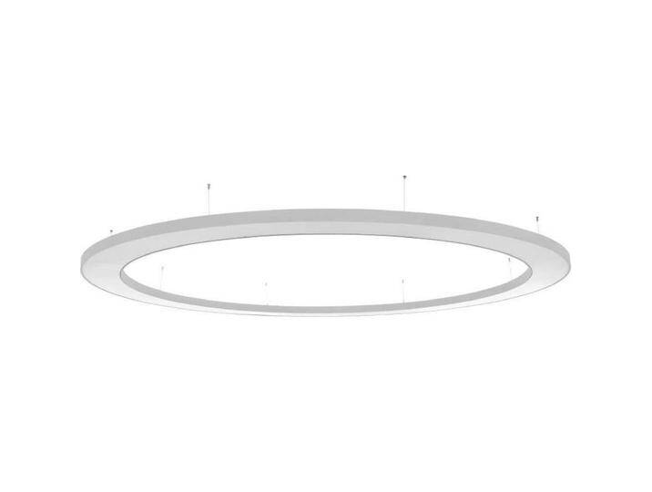 EGLO, Pendelleuchte, 68143 PASTRENGO 3 LED Pendelleuchte 416W Ø6000mm Silber Weiss Warmweiss von EGLO