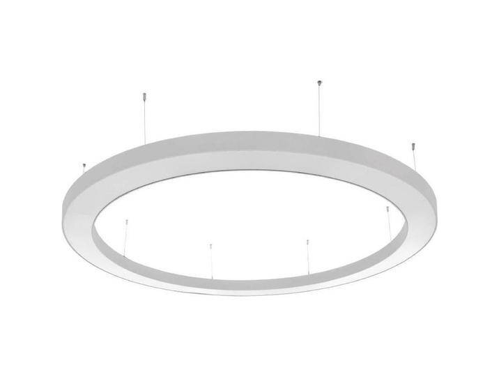 EGLO, Pendelleuchte, 68172 PASTRENGO 3 LED Pendelleuchte 192W Ø3000mm Silber Weiss Warmweiss Dimmbar von EGLO