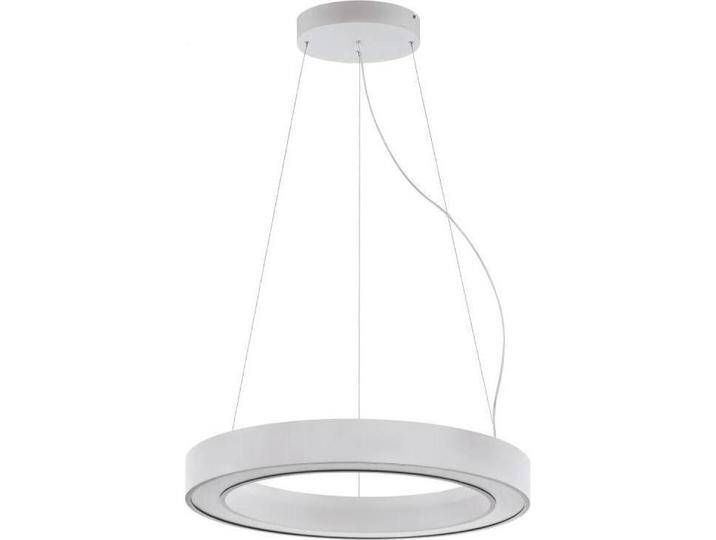 EGLO, Wandleuchte + Deckenleuchte, 63086LEDPendelleuchte Ø700mm, 50W 3000K, silber (2745 lm) von EGLO