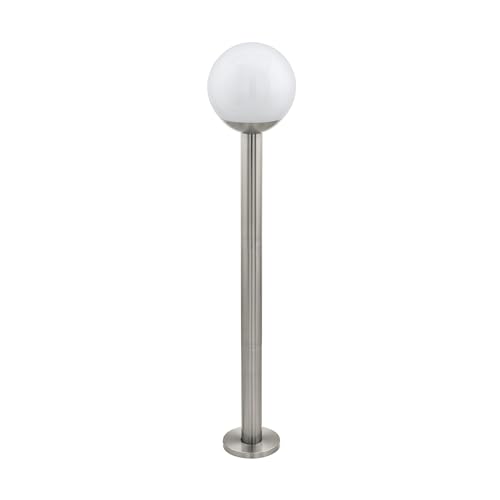 EGLO 33566 Stehleuchte Crosslink NISIA-C edelstahl H:98cm Ø:20cm dimmbar IP44 mit Connect Funktion von EGLO