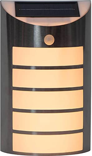 EGLO 48895 Solarleuchte Z_SOLAR silber LED 1X0,06W L:16cm H:26.5cm mit Sensor von EGLO