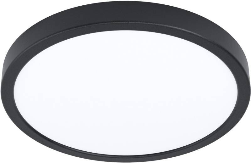 EGLO Aufbauleuchte Eglo LED Aufbauleuchte Fueva 5 schwarz Ø 28,5 cm, Inkl. Leuchtmittel, Nicht dimmbar nicht Smart Home-fähig ohne Bewegungsmelder von EGLO
