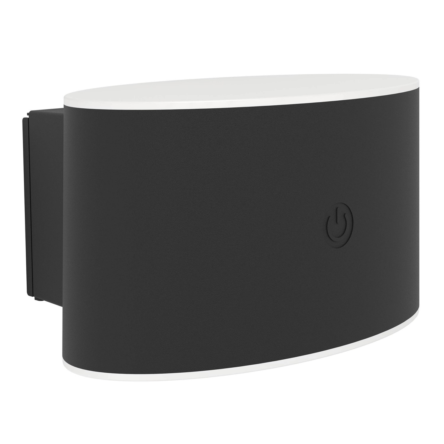 EGLO Außen-LED-Wandleuchte oval VALGIANO Schwarz m. Touch L 120mm IP44 EGLO Außen-LED-Wandleuchte oval VALGIANO Schwarz m. Touch L 120mm IP44 von EGLO