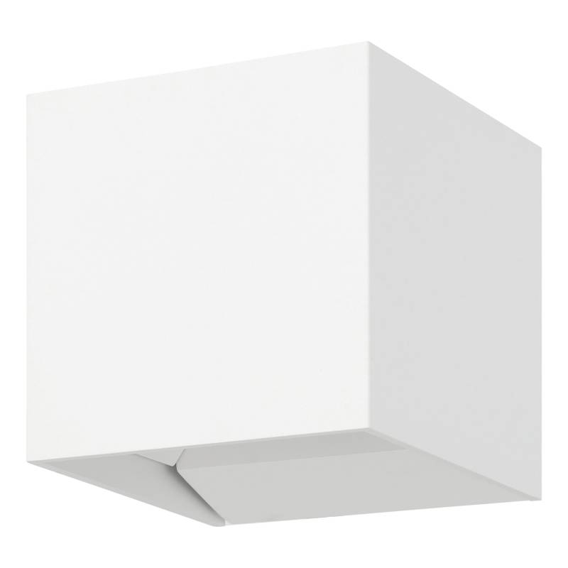 EGLO Außen-Wandleuchte 'Calpino 3' weiß 10 x 10 cm von EGLO