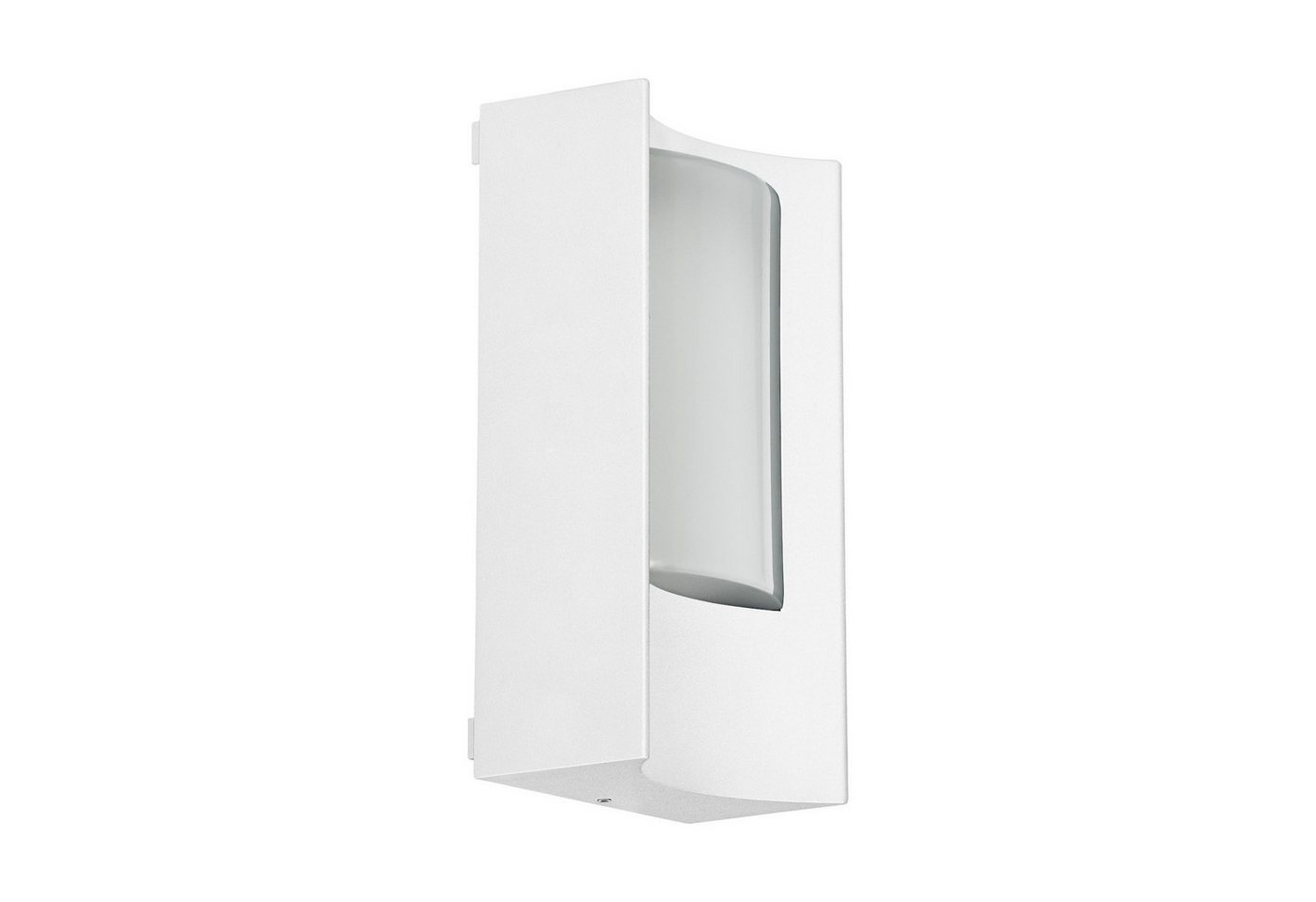 EGLO Außen-Wandleuchte EGLO Wandleuchte Außenleuchte IP44 Aluminium LED 3000K 34005 weiß von EGLO