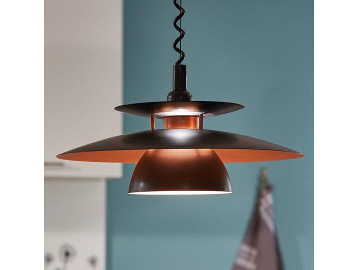 EGLO Hängelampe Brenda, dimmbar, schwarz, für Wohn- / Esszimmer, Metall, Modern, Pendelleuchte EGLO Hängelampe Brenda, dimmbar, schwarz, für Wohn- / Esszimmer, Metall, Modern, Pendelleuchte von EGLO