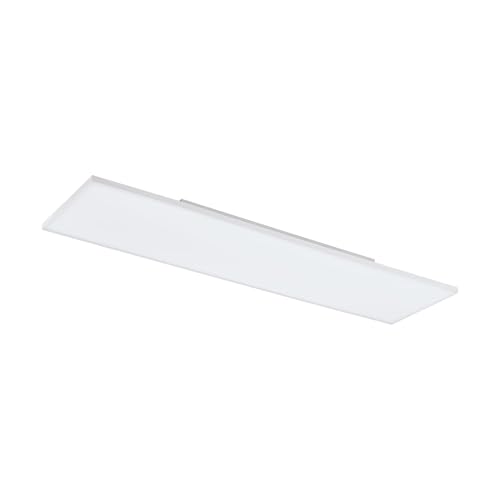 EGLO Deckenleuchte Turcona, LED Panel aus Metall und Kunststoff, rahmenlose Deckenlampe in weiß, Deckenbeleuchtung wamweiß, Flurlampe Decke 120 x 30 cm EGLO Deckenleuchte Turcona, LED Panel aus Metall und Kunststoff, rahmenlose Deckenlampe in weiß, Deckenbeleuchtung wamweiß, Flurlampe Decke 120 x 30 cm von EGLO