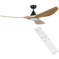 EGLO Deckenventilator Portsea, 3 Flügel Ventilator mit Beleuchtung und Fernbedienung, Sommer Winter Betrieb, warmweiß - kaltweiß, Kunststoff in EGLO Deckenventilator Portsea, 3 Flügel Ventilator mit Beleuchtung und Fernbedienung, Sommer Winter Betrieb, warmweiß - kaltweiß, Kunststoff in von EGLO