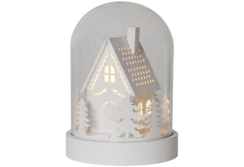 EGLO Dekoobjekt Kupol, LED Weihnachtsdeko, mit Timer u. batteriebetrieben, 12,5 x 17,5 cm von EGLO