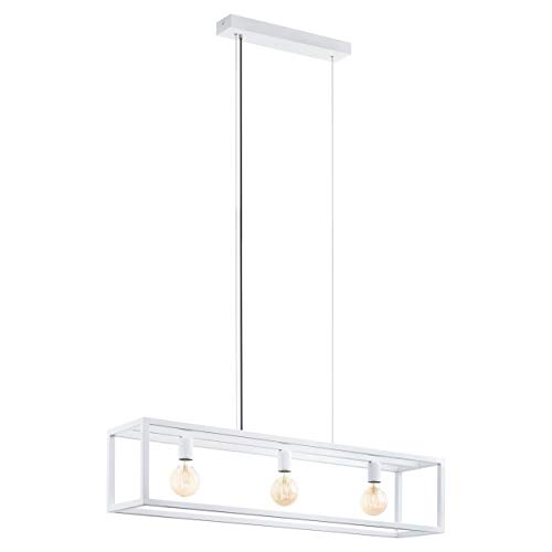 EGLO ELSWICK Hängeleuchte, Stahl, 60 W, weiss von EGLO