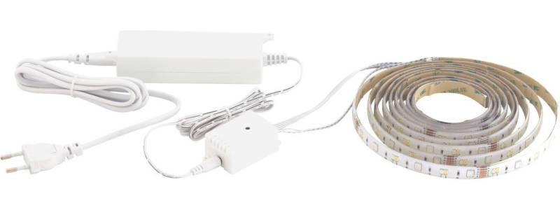 EGLO Eglo Connect LED Stripe-Z weiß 5 m RGBW dimmbar, Smart-Home-Station, Dimmbar ohne Bewegungsmelder Smart Home-fähig von EGLO