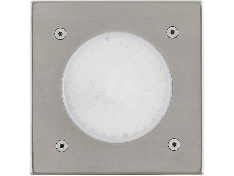 EGLO Einbauleuchte Eglo LED Außen-Einbauleuchte Lamedo 10 x 10 cm, Inkl. Leuchtmittel, Nicht dimmbar nicht Smart Home-fähig ohne Bewegungsmelder von EGLO