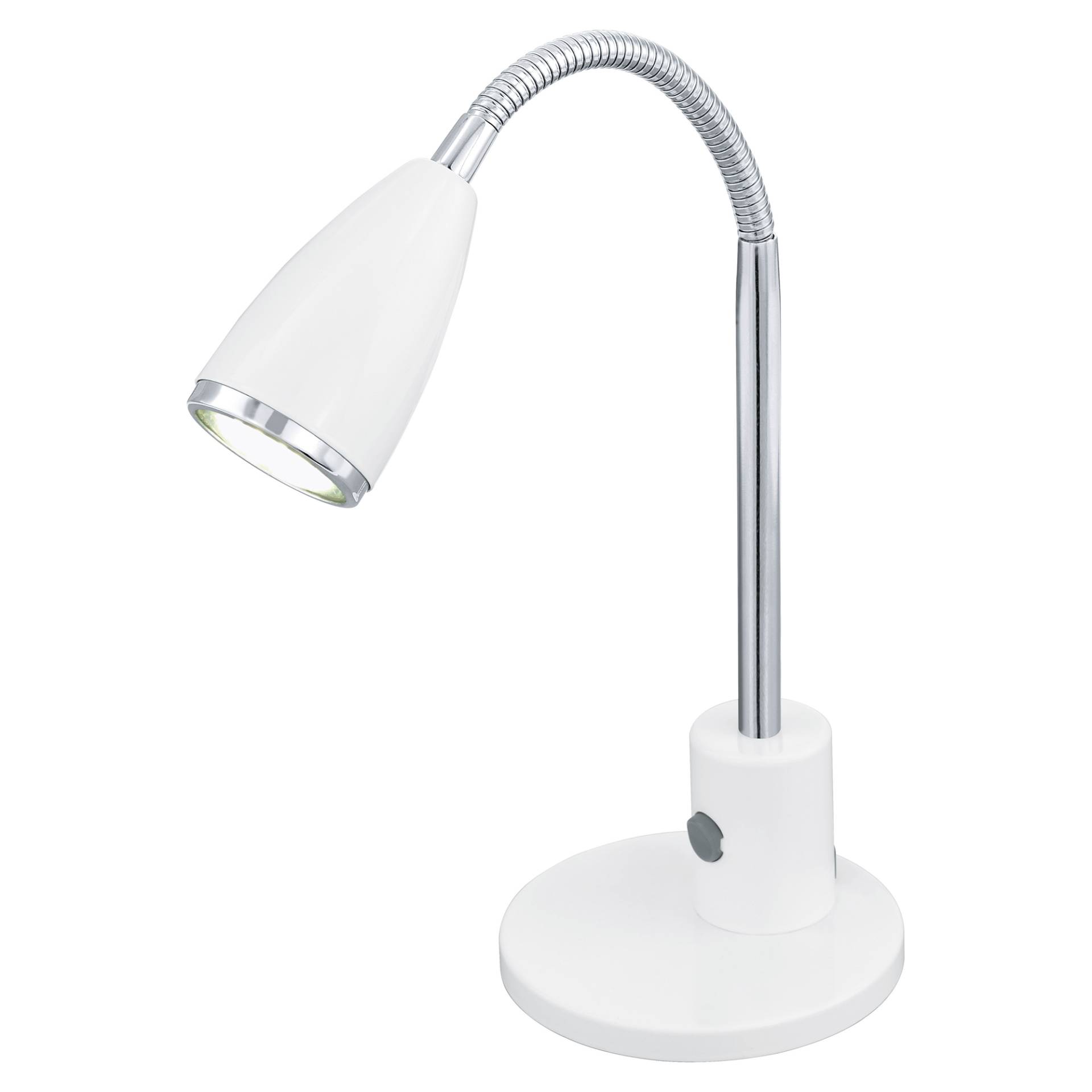 EGLO Fox' LED-Tischleuchte weiß/chrom EGLO Fox' LED-Tischleuchte weiß/chrom von EGLO