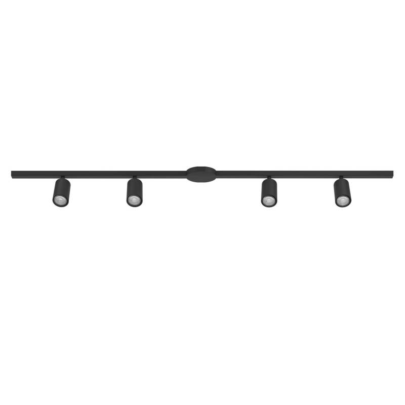 EGLO HV-Schienensystem EASYT Schwarz 4 x Spot GU10 L 1925mm von EGLO