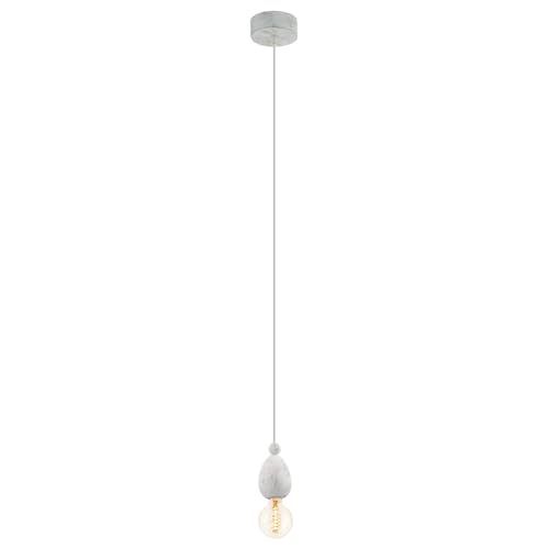 EGLO Hängelampe Avoltri, Pendelleuchte Esstisch, Holz in weiss-patina, E27 Fassung EGLO Hängelampe Avoltri, Pendelleuchte Esstisch, Holz in weiss-patina, E27 Fassung von EGLO